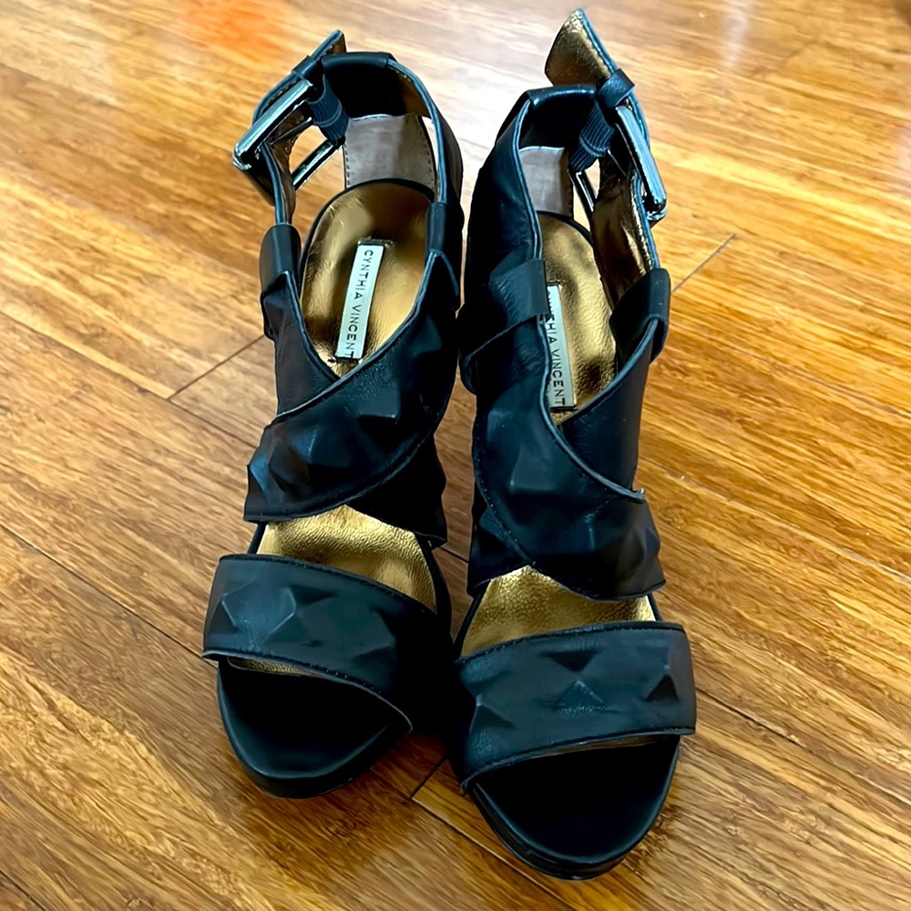 Cynthia Vincent studded sandal